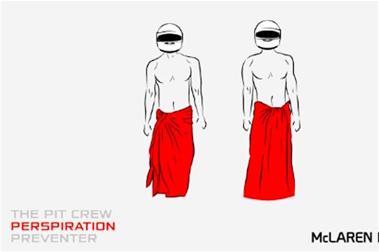 Die neue Team-Bekleidung bei McLaren