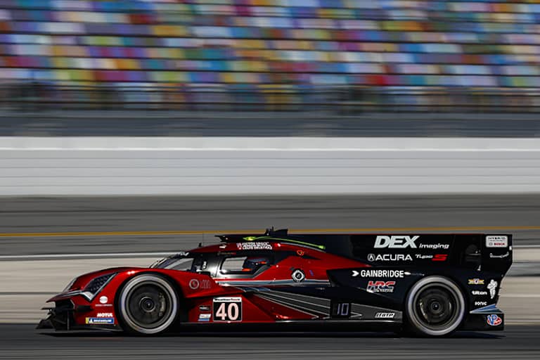 Kämpfte bis zum Schluss um den Gesamtsieg: Louis Delétraz im Acura.