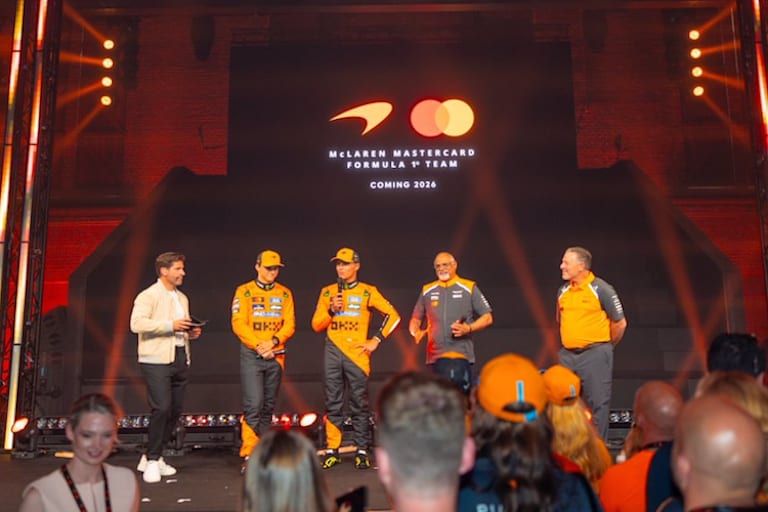 Aus McLaren 2025 wird im kommenden Jahr McLaren Mastercard