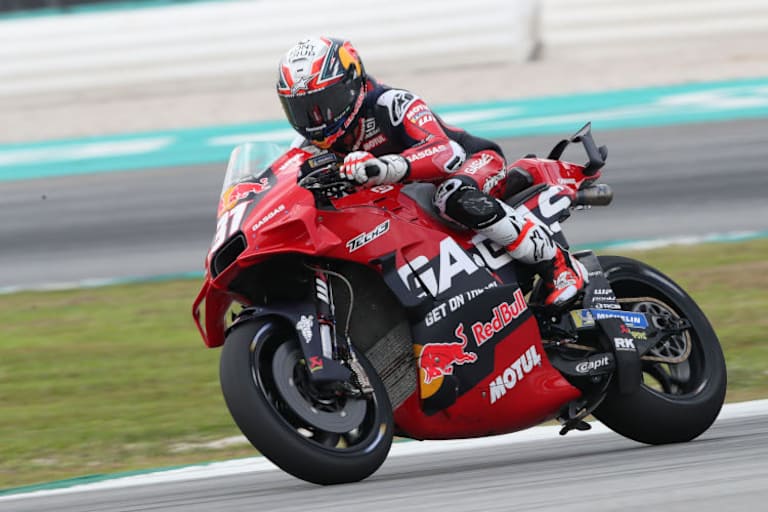 Sepang: Auf der RC16 fühlt sich Acosta offensichtlich schon wohl