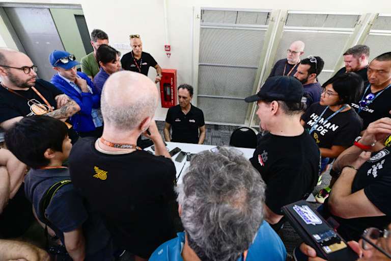 Romano Albesiano steht Rede und Antwort