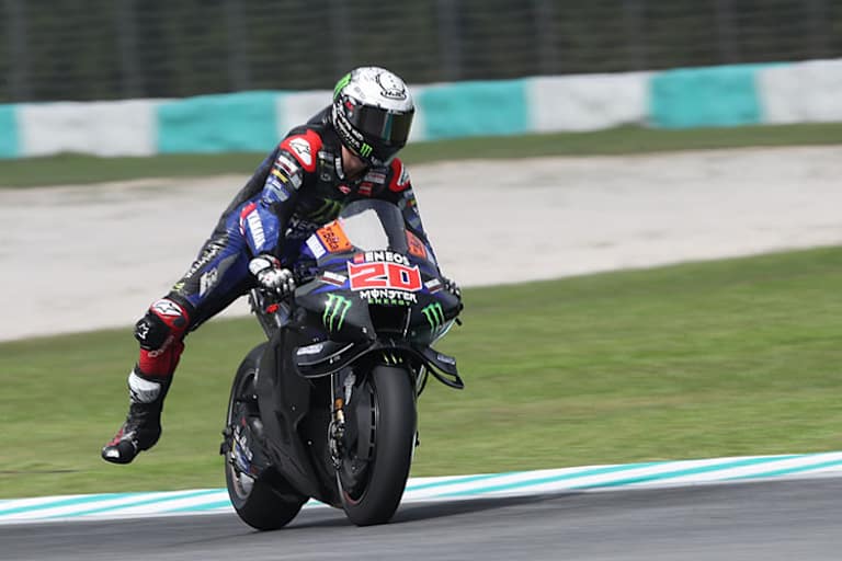 Besserer Motor, bessere Aerodynamik, nicht genügend mechanischen Grip: die Yamaha M1 2024