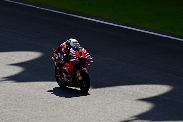 Noch immer das schnellste Bike, sowohl auf eine Runde als auch auf die Sprint-Distanz: Ducati.