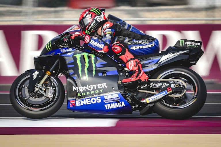 Schaut doch gut aus. Doch die MotoGP-Welt ist grausam. Trotz Fortschritten hat Fabio Quartararo aktuell keine Chancen auf einen Sieg. Platz 11 beim ersten Grand Prix