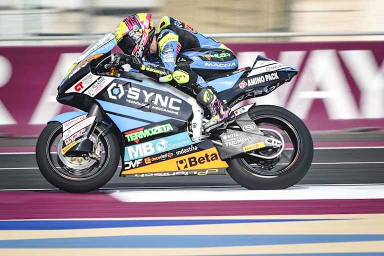 Aldeguer dominierte den Endspurt der Saison 2023. Den ersten Grand Prix der laufenden Saison beendete er auf der Boscoscuro allerdings nur an 16. Stelle