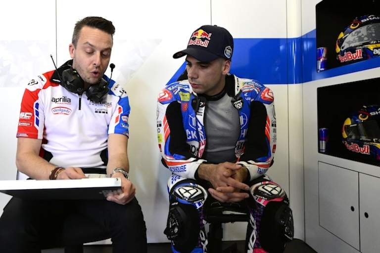 Es geht um viele Details. Aprilia ist dabei und doch nicht vorne. Miguel Oliveira hofft auf weitere Fortschritte am komplexen Technik-Paket