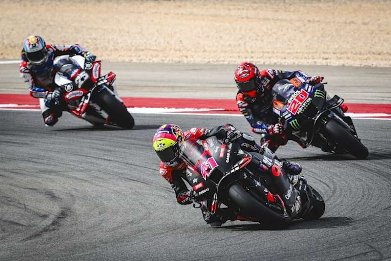 «El Diablo» wird sich die Aprilia RS-GP von Aleix Espargaro genau angesehen haben. Eine ernsthafte Option war ein Wechsel allerdings nicht