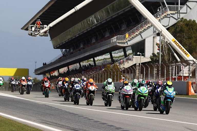 Die 300er-Rennen in Barcelona waren hart umkämpft