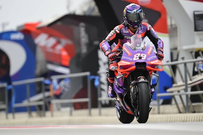 Auf zur Arbeit. Die erledigte der Pramac Racing-Star zuletzt in Perfektion und mit vollem Fokus auf das Wesentliche