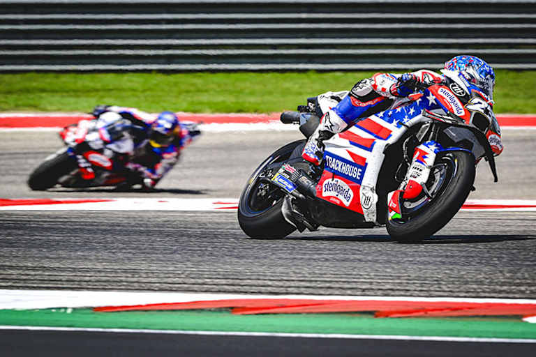 Raúl Fernández war auf dem COTA stärker unterwegs als Teamkollege Oliveira.