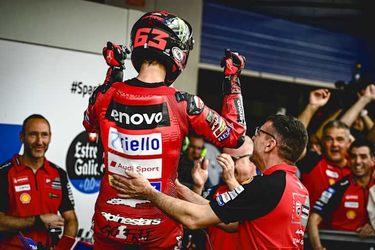 Zum dritten Mal in Folge: Jerez-Sieger Pecco Bagnaia