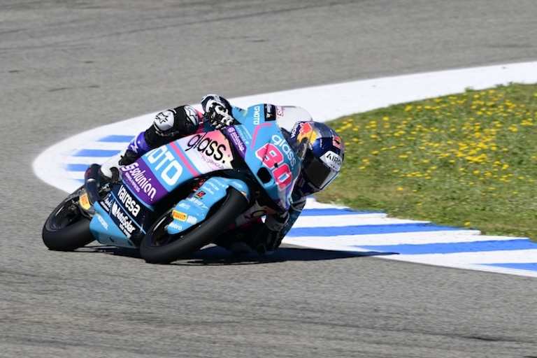 Souverän vorne: CFMOTO-Youngster David Alonso