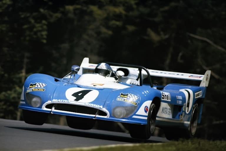 1973 mit Matra beim 1000-km-Rennen auf dem Nürburgring
