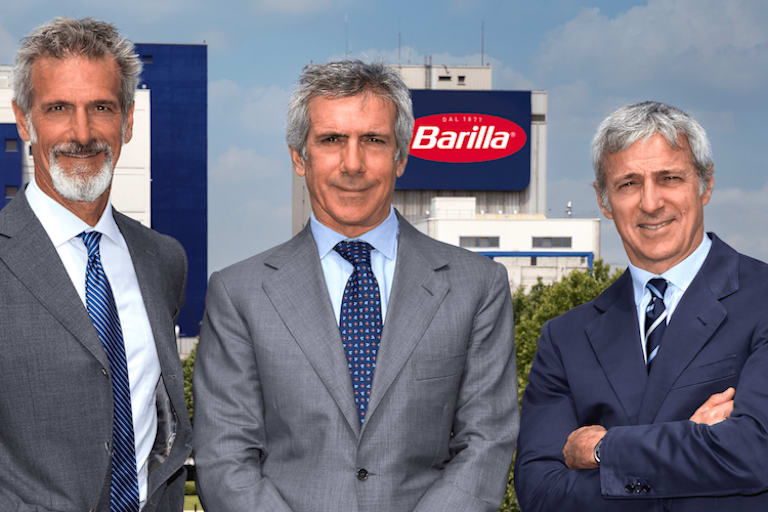 Guido, Paolo und Luca Barilla