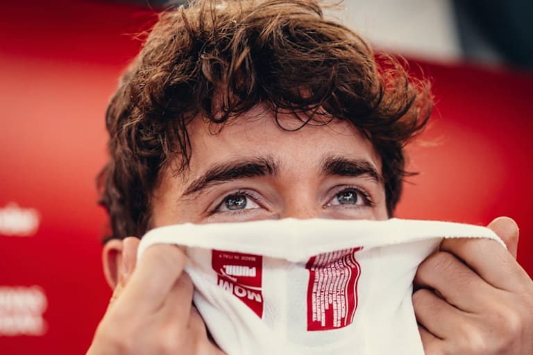 Ferrari-Fahrer Charles Leclerc
