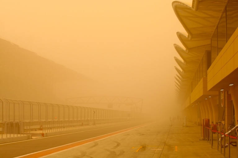 So sah das 2009 am Bahrain International Circuit aus
