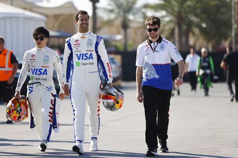 Daniel Ricciardo (Mitte)