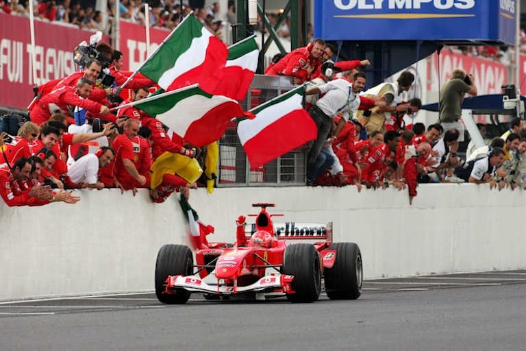 Michael Schumacher 2004 in Suzuka
