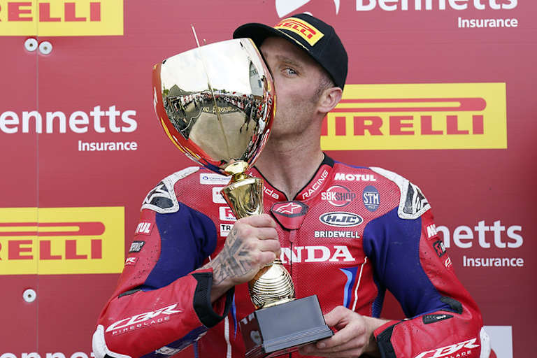 Erstes Honda-Podest: Tommy Bridewell