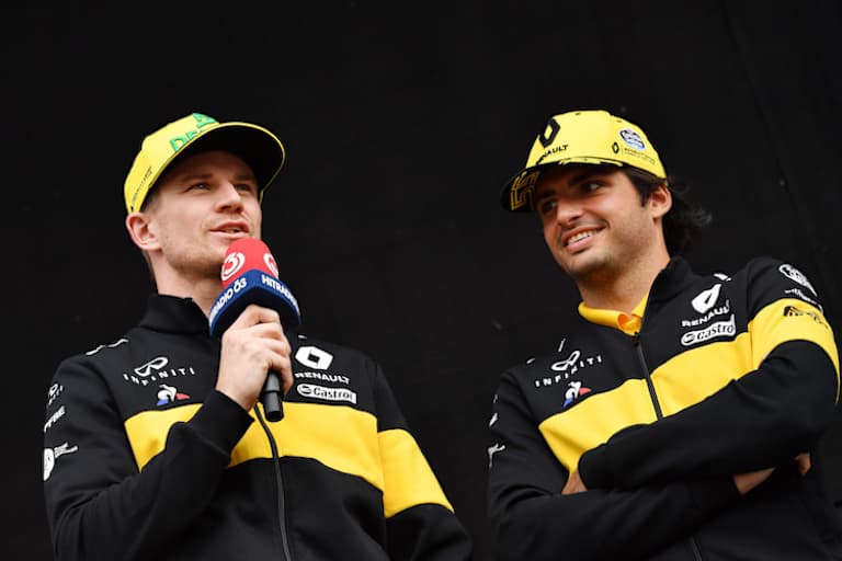 Nico Hülkenberg und Carlos Sainz 2018