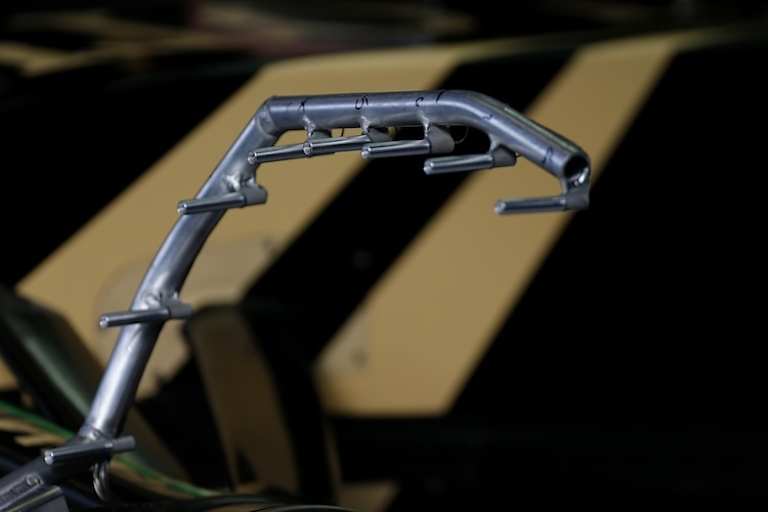 Detail-Aufnahme von Pitot-Rohren