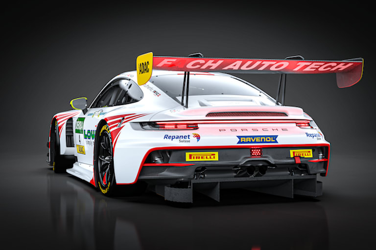 Der FACH AUTO TECH Porsche 911 GT3 R