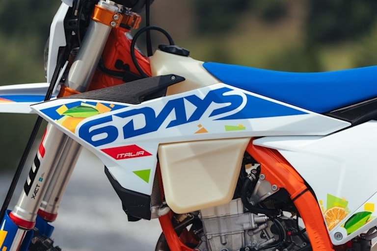 Die neue EXC 6DAYS Modellreihe 2026 von KTM