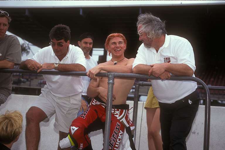 Haben uns innerhalb zweier Wochen verlassen: Anthony Gobert und Garry Taylor, hier 1997.