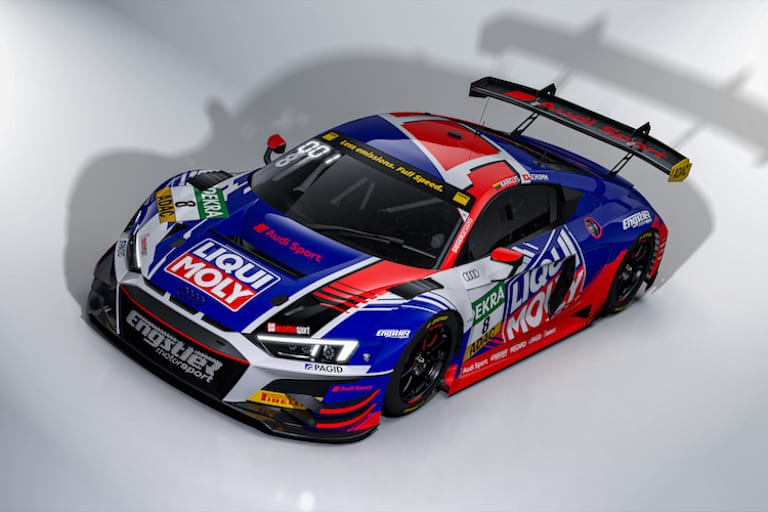 Bekannte Farben für den LIQUI MOLY Team Engstler Audi