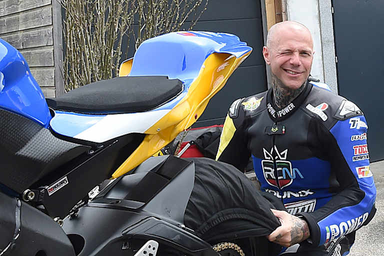 Maurizio Bottalico ist immer zu Späßen aufgelegt