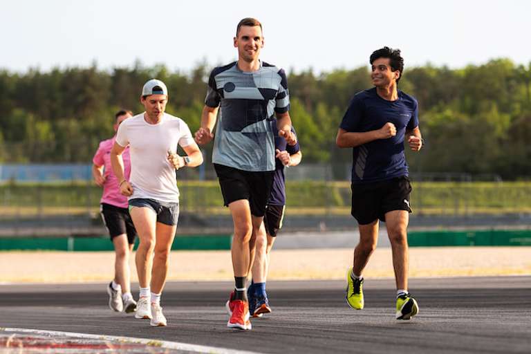 Auch DTM-Stars liefen die zwei Runden