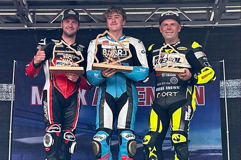 Adam McLean, Jef van Calster, Marek Cerveny (vlnr.)