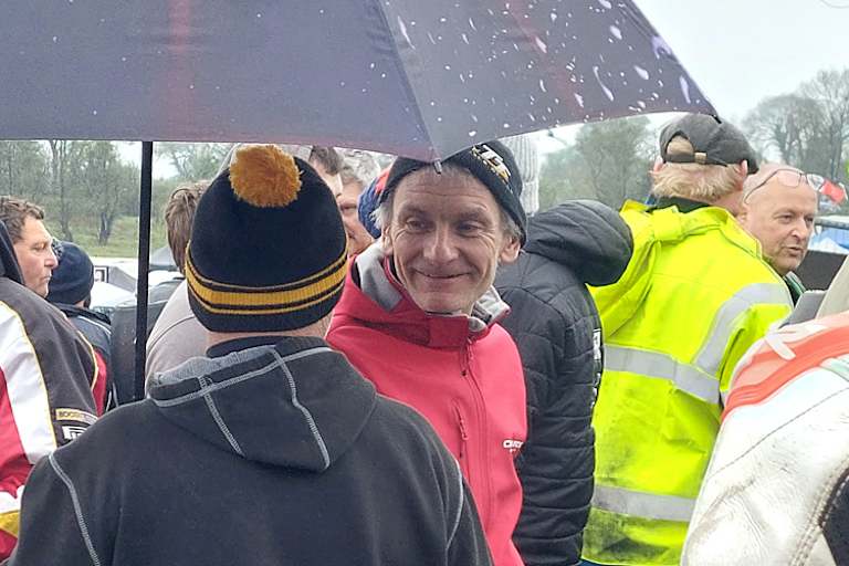 Auch Chris Meyer hat dn langen Weg nach Nordirland nicht gescheut