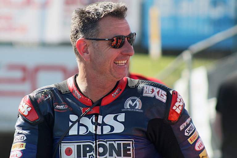 Der Scheizer Olivier Lupberger ist zum vierten Mal beim North West 200