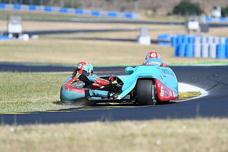 Am Einsatz mangelt es bei Todd Ellis/Emmanuelle Clément nicht