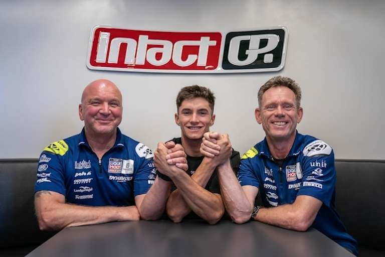 2025 startet für Munoz für die deutsche Intact-GP-Mannschaft