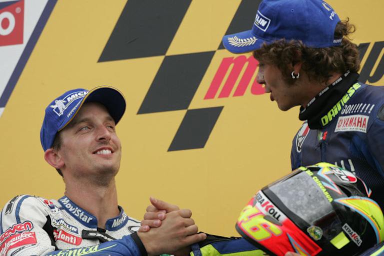 Donington 2004: Erster MotoGP-Podestplatz neben Valentino Rossi