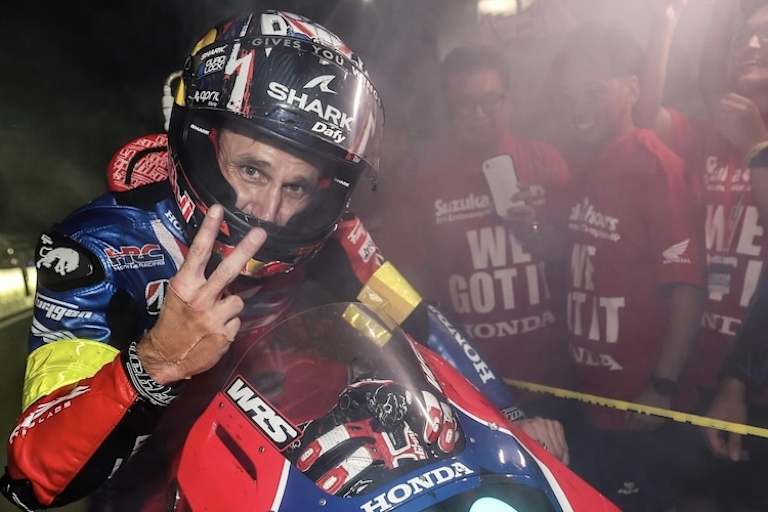 Johann Zarco triumphierte erneut mit HRC