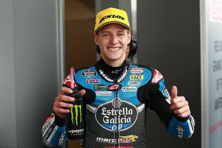 Babyface. 2015 als 15-Jähriger brauste Fabio Quartararo auf der Moto3-Honda erstmals aufs Podium in Texas
