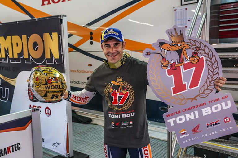 Toni Bou, 37: Mit 34 WM-Titeln erfolgreichster Trial-Fahrer der Geschichte.
