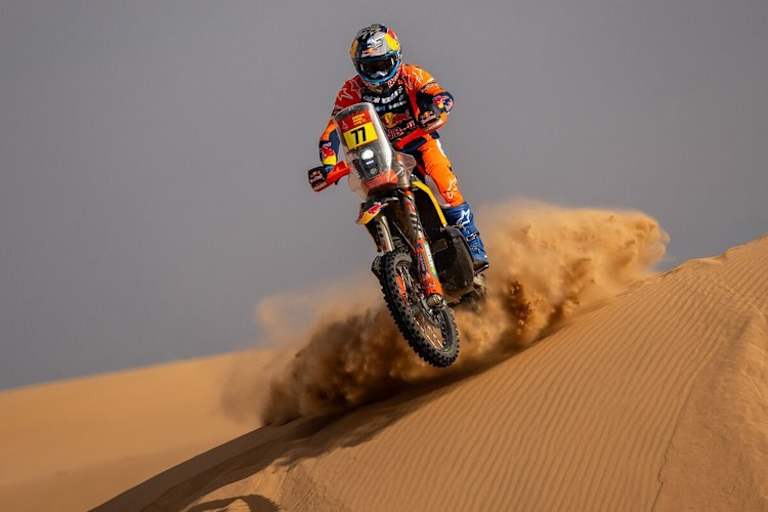 Luciano Benavides fährt eine solide Dakar 2025