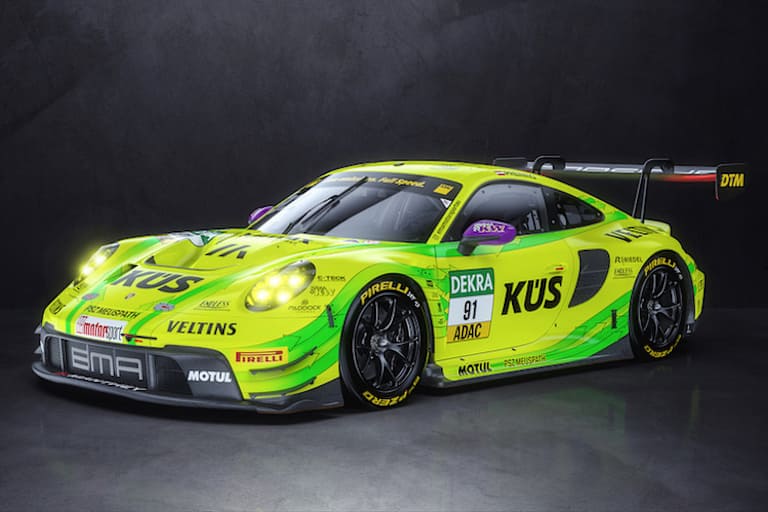 DTM-Titelverteidiger Thomas Preining startet im gewohnten Design