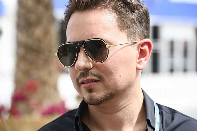 Heute als Experte für die Streaming-Plattform DAZN bei Rennen vor Ort: Jorge Lorenzo.