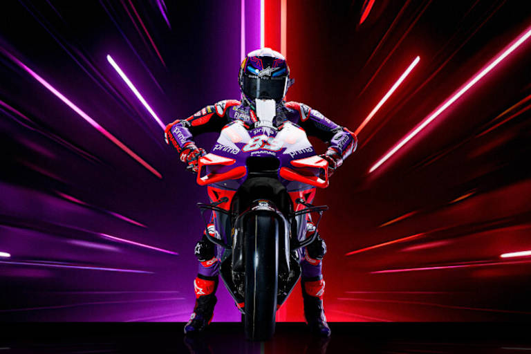 Jorge Martin im neuen Prima-Pramac-Look