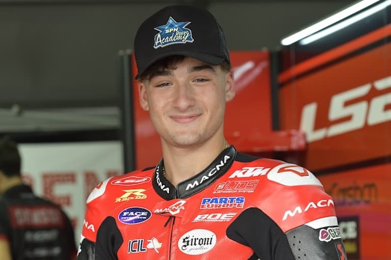 Für Leonardo Abruzzo ist es der zweite GP-Einsatz