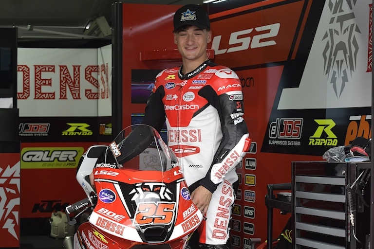 Leonardo Abruzzo ist am Sachsenring am Start