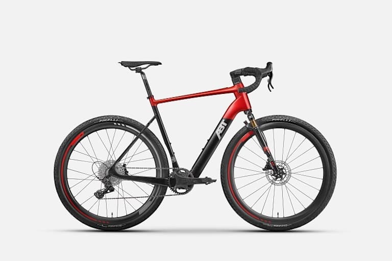 Kaum zu erkennen: Auf dem ABT Gravel R wird der Pedaleur von einem Elektromotor in der hinteren Radnabe unterstützt