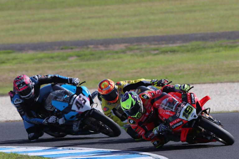 Alvaro Bautista vor Andrea Iannone und Scott Redding: Möglich, dass 2026 keiner von ihnen mehr dabei ist