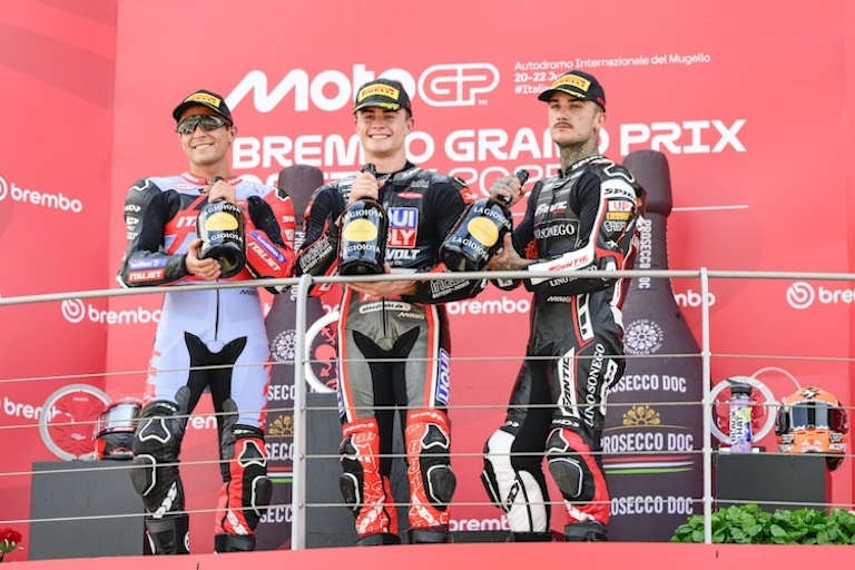 Albert Arenas belegte in Mugello Platz 2