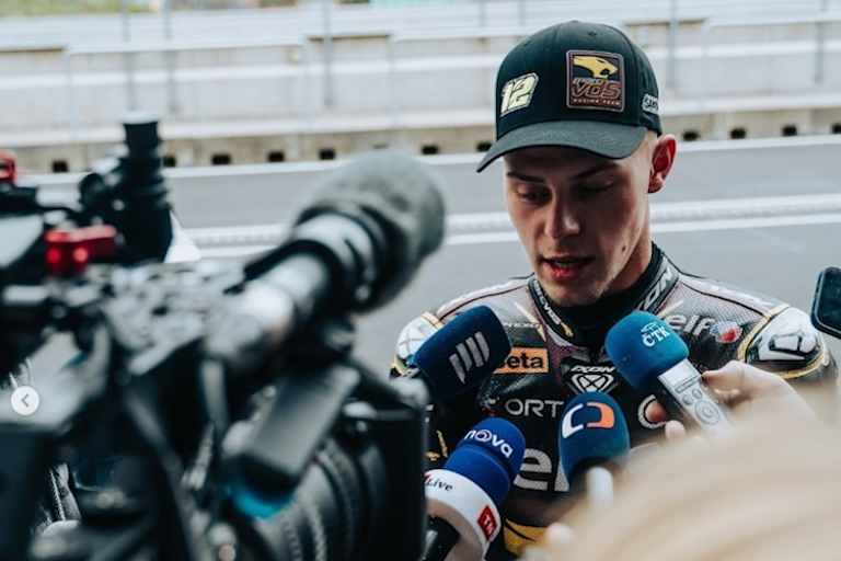 Salac nach dem Proberitt in Brünn: Begehrt bei den tschechischen Medien